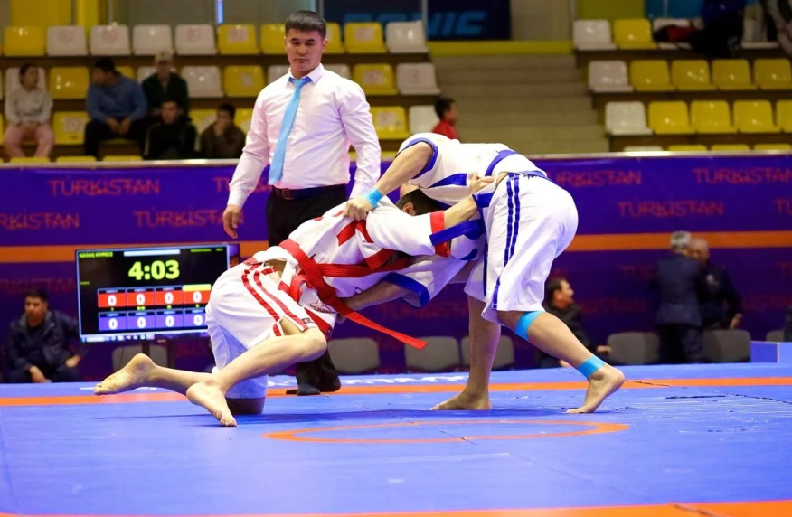 Түркістанда қазақ күресінен әлем кубогінің алғашқы жеңімпаздары анықталды Түркістанда қазақ күресінен әлем кубогінің алғашқы жеңімпаздары анықталды