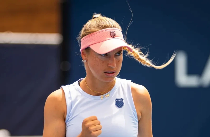 Юлия Путинцева вышла в первый травяной финал WTA в карьере Юлия Путинцева вышла в первый травяной финал WTA в карьере