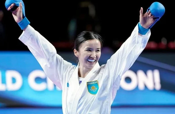 Жанбырбай вышла в финал Karate Premier League Жанбырбай вышла в финал Karate Premier League