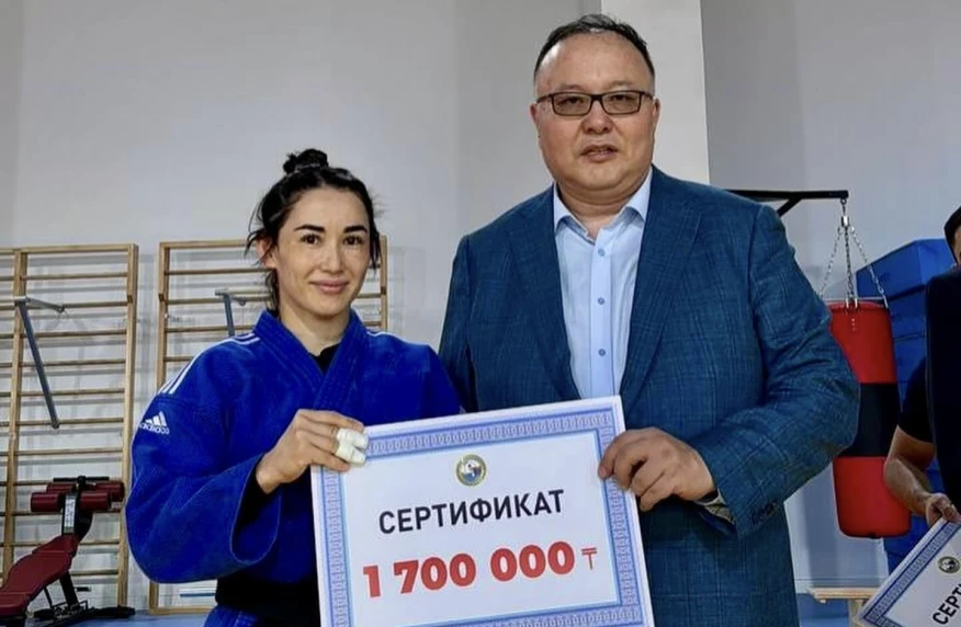 Дзюдошылар марапатталды Дзюдошылар марапатталды