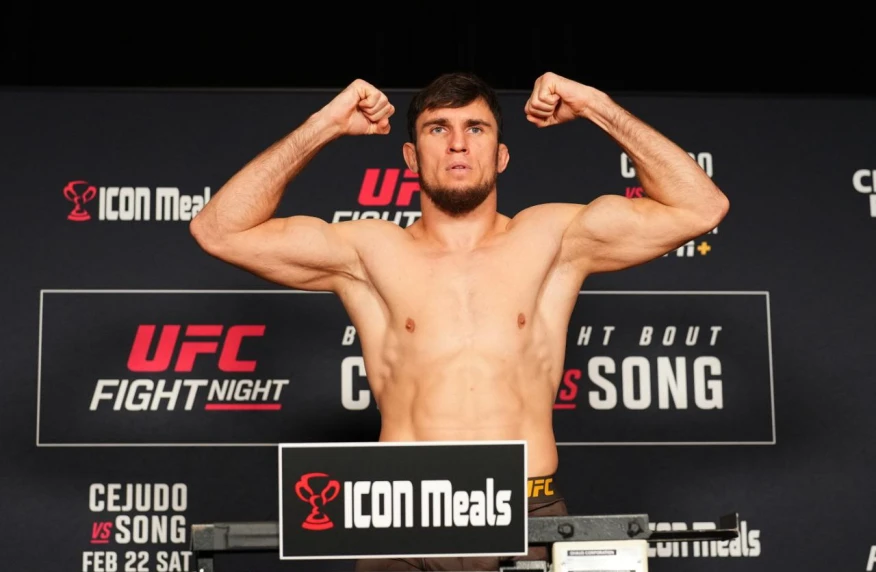 Веретенников сделал вес перед вторым боем в UFC Веретенников сделал вес перед вторым боем в UFC