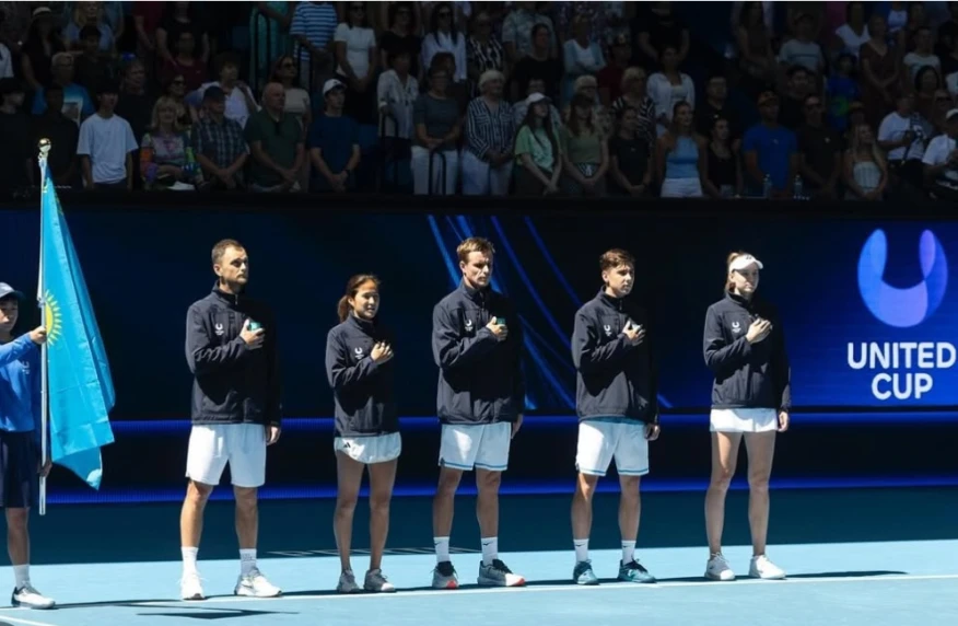 Сборная Казахстана вышла в полуфинал United cup (видео) Сборная Казахстана вышла в полуфинал United cup (видео)