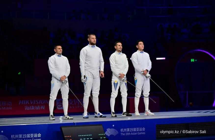 Сборная Казахстана по фехтованию выиграла чемпионат Азии Сборная Казахстана по фехтованию выиграла чемпионат Азии