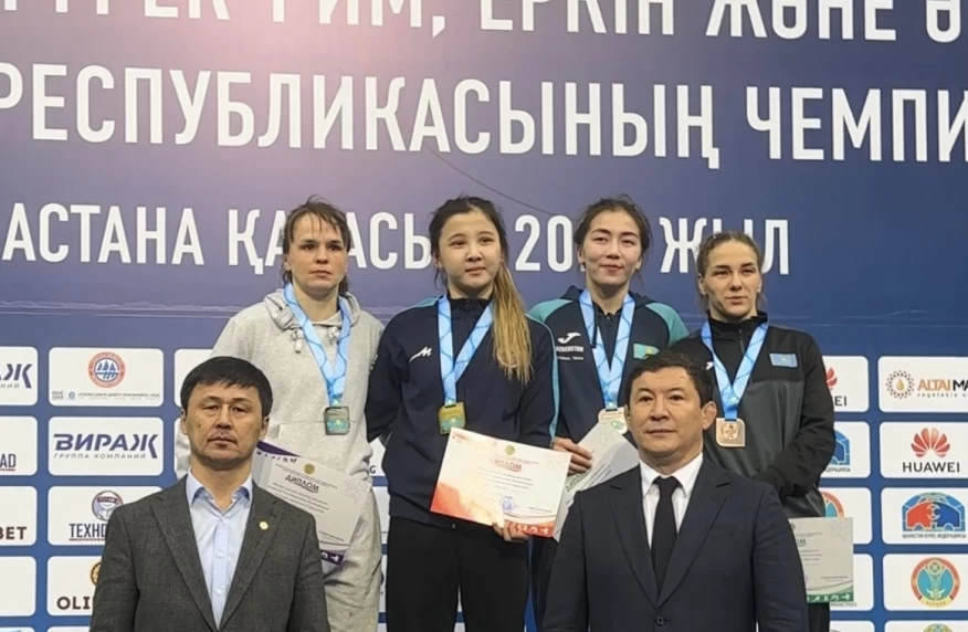 Жәмиля Бақбергенова жаңа салмақта Қазақстан чемпионы атанды. Әйелдер күресінен ел біріншілігінің толық нәтижесі Жәмиля Бақбергенова жаңа салмақта Қазақстан чемпионы атанды. Әйелдер күресінен ел біріншілігінің толық нәтижесі