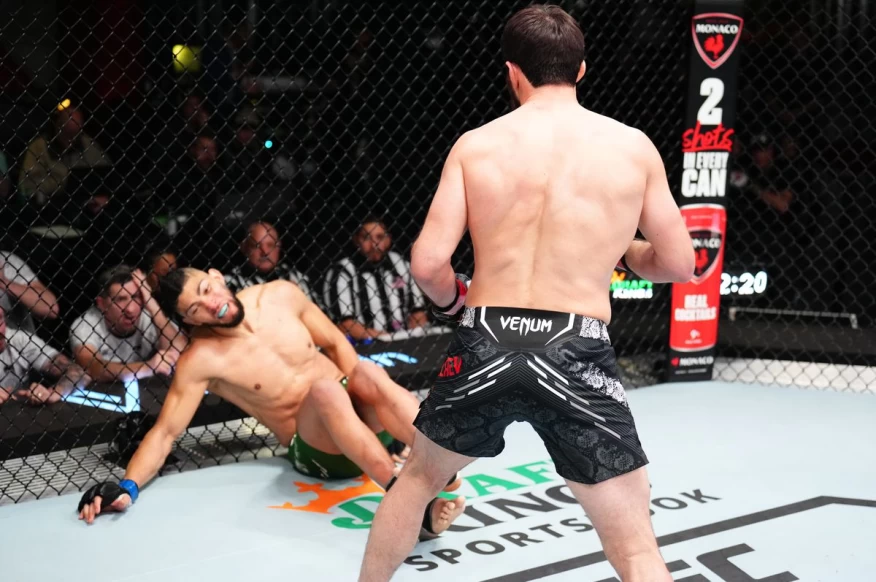 Победой россиянина завершился главный бой UFC Vegas 84 Победой россиянина завершился главный бой UFC Vegas 84