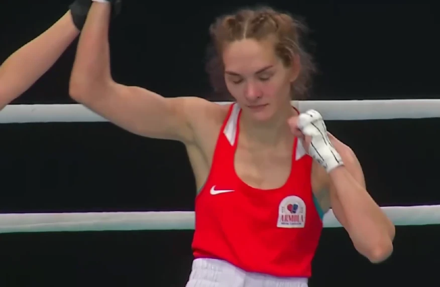 Карина Ибрагимова завоевала золото чемпионата Казахстана по боксу (видео) Карина Ибрагимова завоевала золото чемпионата Казахстана по боксу (видео)