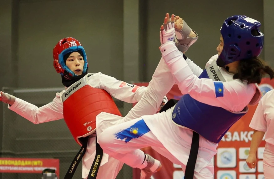 Таеквондодан Қазақстан чемпионатының екінші күнінде кімдер жеңіске жетті Таеквондодан Қазақстан чемпионатының екінші күнінде кімдер жеңіске жетті