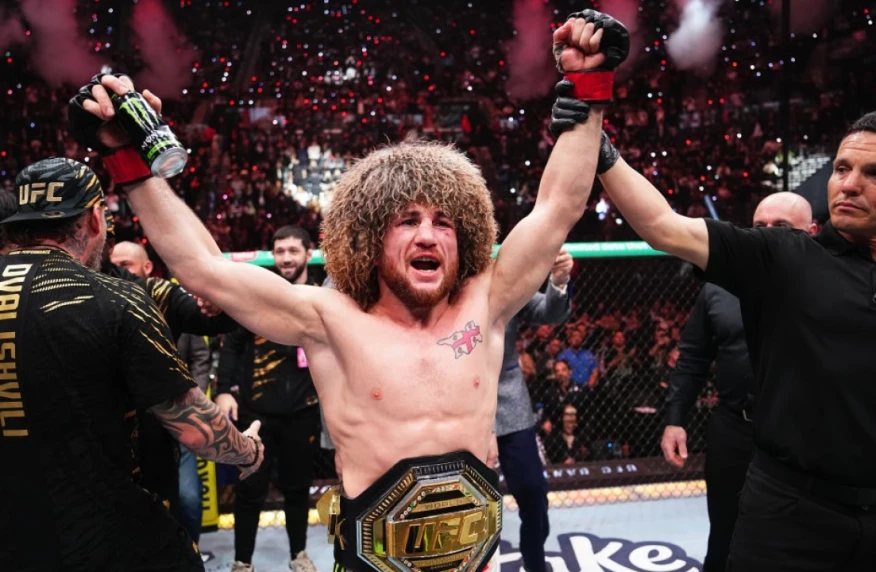 Двалишвили поднялся в рейтинге лучших бойцов UFC после победы над Нурмагомедовым Двалишвили поднялся в рейтинге лучших бойцов UFC после победы над Нурмагомедовым