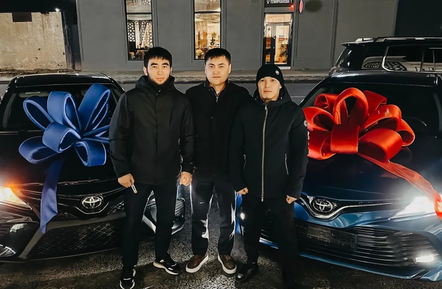 NAIZA турниріндегі жеңіс үшін Toyota сыйға тартылды NAIZA турниріндегі жеңіс үшін Toyota сыйға тартылды