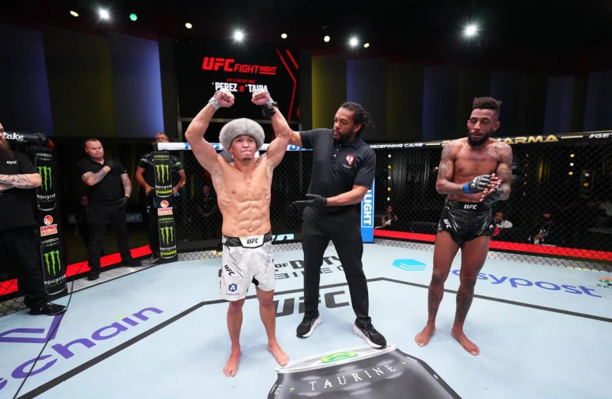 Асу Алмабаев продолжает победную серию в UFC Асу Алмабаев продолжает победную серию в UFC
