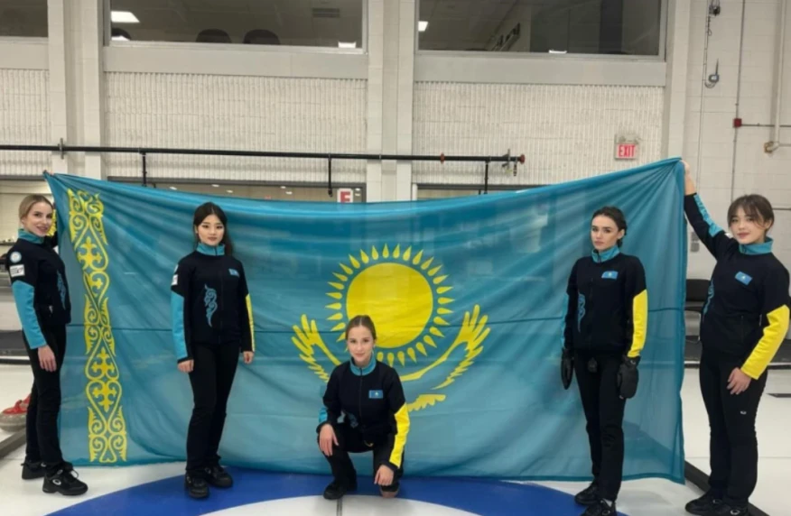 Керлингтен Қазақстан құрамасы Канадада өнер көрсетуде Керлингтен Қазақстан құрамасы Канадада өнер көрсетуде