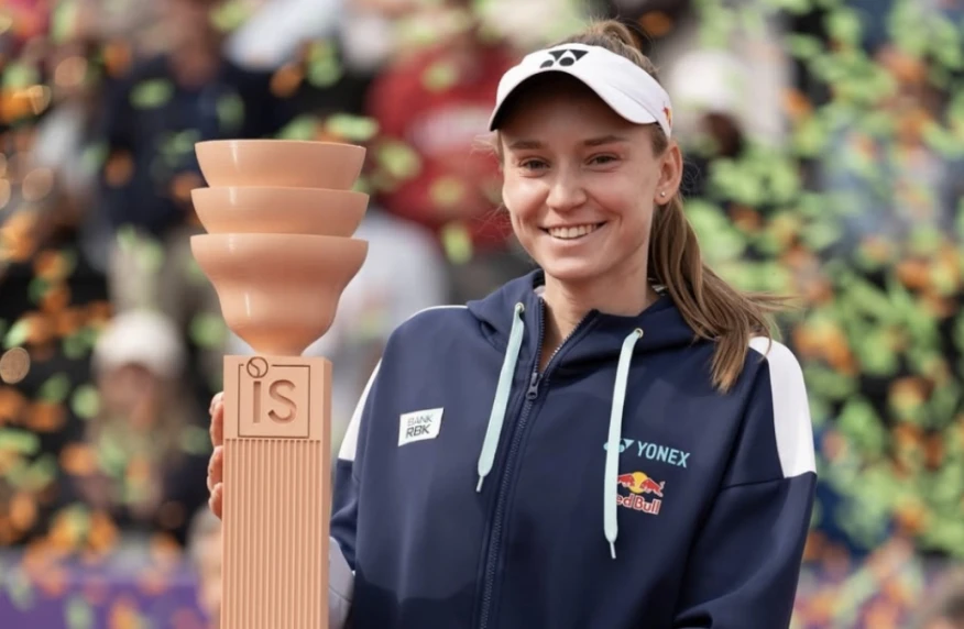 Рыбакина WTA 500 турнирінде жеңіске жетті Рыбакина WTA 500 турнирінде жеңіске жетті