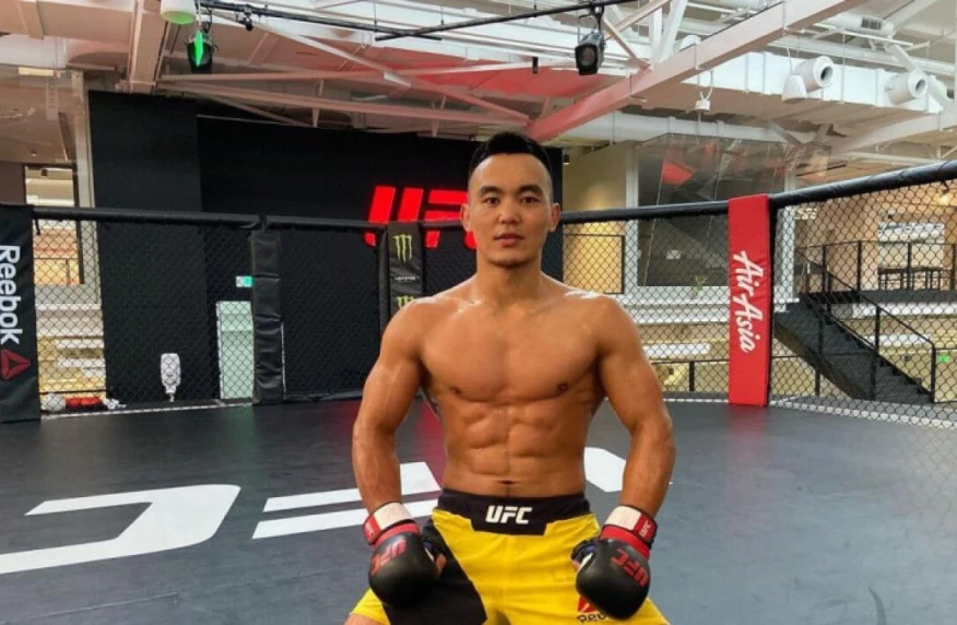 Қытайдағы қазақ файтері UFC-де оңбай ұтылды Қытайдағы қазақ файтері UFC-де оңбай ұтылды