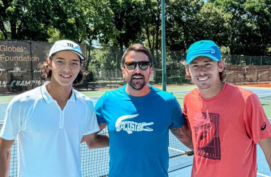 Амир Омарханов потренировался с теннисистом из топ-10 рейтинга ATP Амир Омарханов потренировался с теннисистом из топ-10 рейтинга ATP