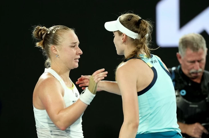 Рыбакинаның матчы Australian Open турнирінде үздік деп танылды Рыбакинаның матчы Australian Open турнирінде үздік деп танылды