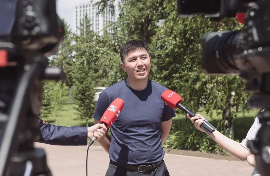 Мерей Акшалов: Желаю нашим удачи на Олимпиаде Мерей Акшалов: Желаю нашим удачи на Олимпиаде