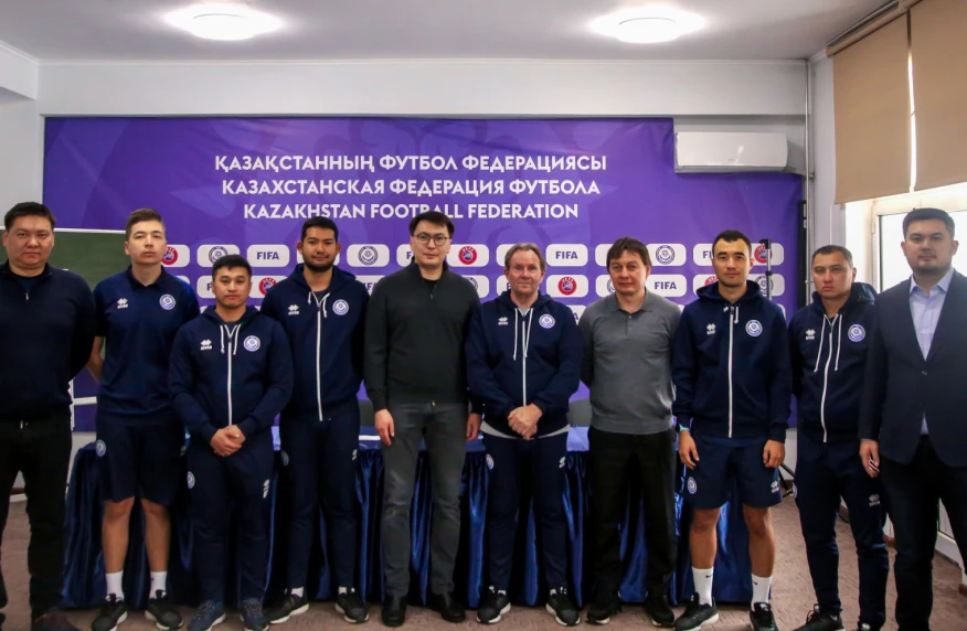 Президент КФФ посетил базу сборных в Талгаре Президент КФФ посетил базу сборных в Талгаре