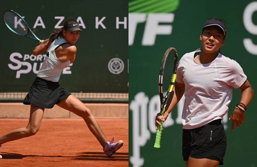 Еркежан Жанатаева и Адия Омарбек досрочно вышли в финал квалификации Roland Garros Junior Еркежан Жанатаева и Адия Омарбек досрочно вышли в финал квалификации Roland Garros Junior
