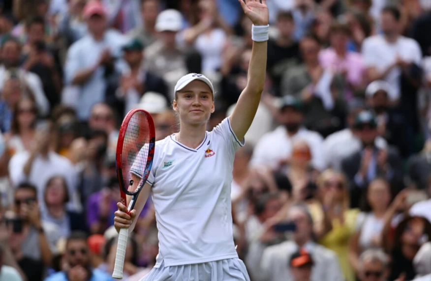 Елена Рыбакина поднялась на второе место в «чемпионской гонке WTA» Елена Рыбакина поднялась на второе место в «чемпионской гонке WTA»