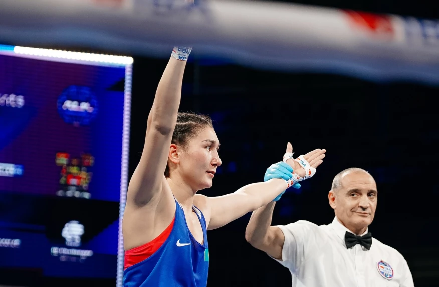 Аида Абикеева вышла в полуфинал Чемпионата мира Аида Абикеева вышла в полуфинал Чемпионата мира