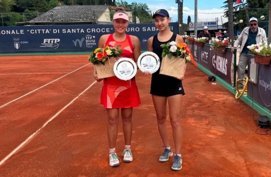 Соня Жиенбаева и Асылжан Арыстанбекова выиграли второй совместный титул ITF в парном разряде Соня Жиенбаева и Асылжан Арыстанбекова выиграли второй совместный титул ITF в парном разряде