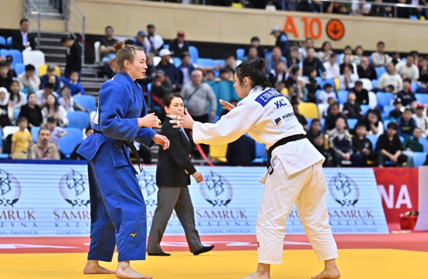Ряд казахстанских дзюдоистов проиграли в 1/8 финала Grand Slam в Астане Ряд казахстанских дзюдоистов проиграли в 1/8 финала Grand Slam в Астане