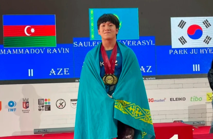 Ерасыл Сәулебеков — ауыр атлетикадан әлем чемпионатының қола жүлдегері Ерасыл Сәулебеков — ауыр атлетикадан әлем чемпионатының қола жүлдегері