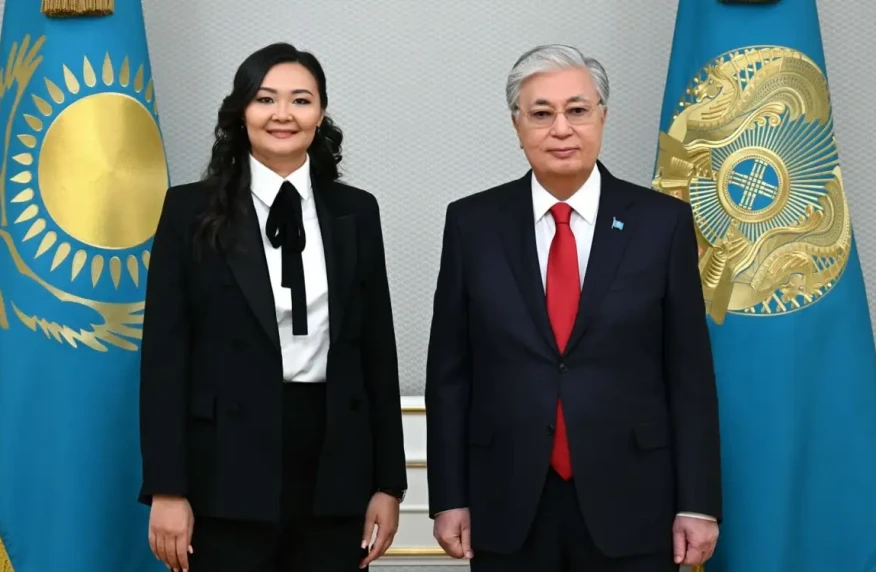 Президент Әлия Юсупованы қабылдады Президент Әлия Юсупованы қабылдады