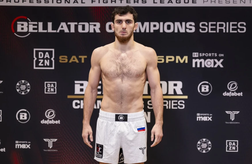 Курамагомедов – чемпион Bellator в полусреднем весе (видео) Курамагомедов – чемпион Bellator в полусреднем весе (видео)