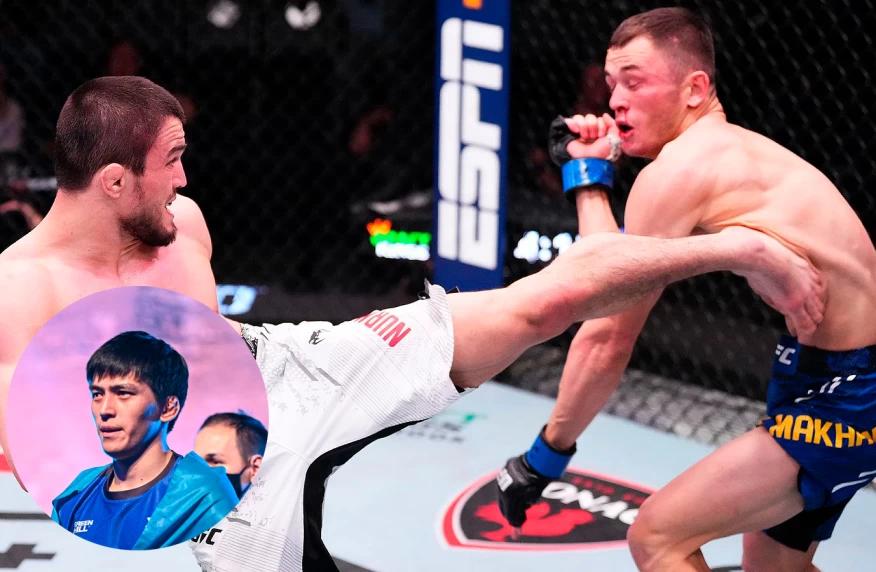 Азат Мақсұм Алмаханның UFC-дегі дебюті туралы: Нурмагомедовпен болған жекпе-жегінде Бекзаттың бұрышында тәжірибелі адам жетіспеді Азат Мақсұм Алмаханның UFC-дегі дебюті туралы: Нурмагомедовпен болған жекпе-жегінде Бекзаттың бұрышында тәжірибелі адам жетіспеді
