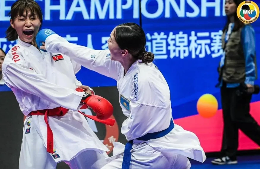 Екі спортшымыз каратэден Азия чемпионы атанды Екі спортшымыз каратэден Азия чемпионы атанды