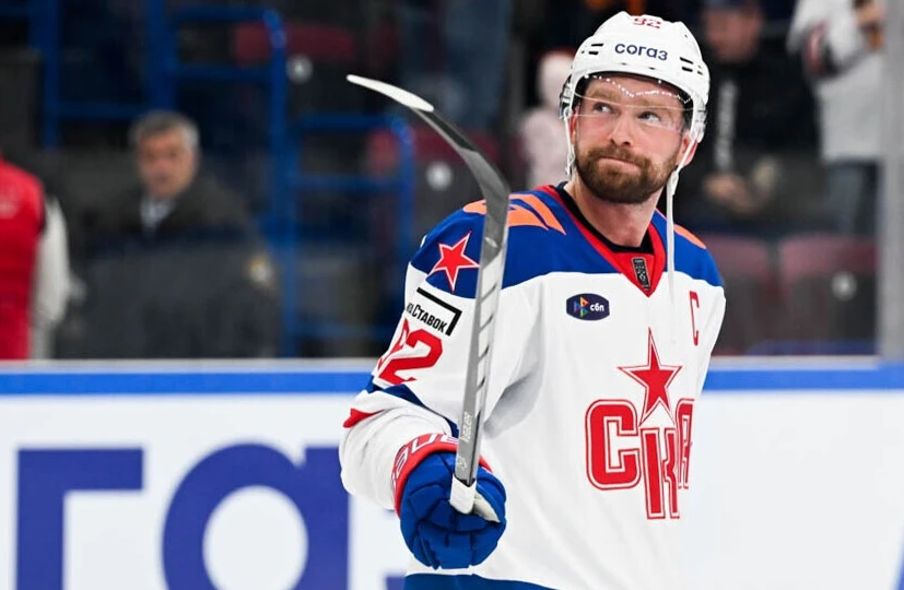 Нападающий СКА Кузнецов: Против таких команд как «Барыс» сложно играть Нападающий СКА Кузнецов: Против таких команд как «Барыс» сложно играть