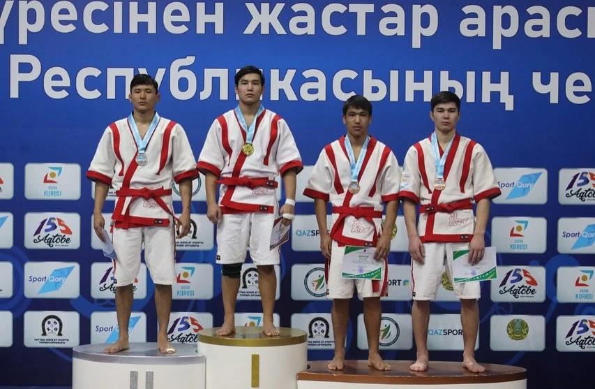Завершился второй день молодежного чемпионата Казахстана по Қазақ күрес Завершился второй день молодежного чемпионата Казахстана по Қазақ күрес