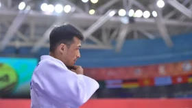 Париж-2024: Ғұсман Қырғызбаев алғашқы белдесуінде жеңіске жетті