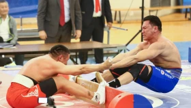 Соревнования по Мас-реслингу и Курашу с Всемирных игр кочевников в эфире Sport Plus Qazaqstan