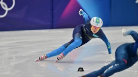 Команда Казахстана по шорт-треку уступила в 1/4 финала ОИ-2026