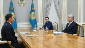 Касым-Жомарт Токаев принял Геннадия Головкина