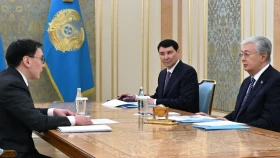 Касым-Жомарт Токаев принял президента КФФ