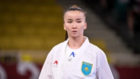 Жанбырбай – победительница Karate Premier League в Каире (видео)