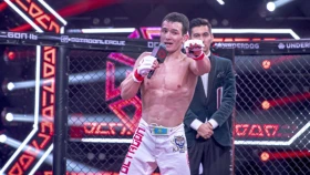 «Қалаулымға» қатысып танымал болған қазақ файтері қырғыз қарсыласынан оңбай жеңілді