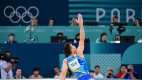 Милад Карими спорттық гимнастикадан Бакудегі Әлем кубогы кезеңінің күміс жүлдегері атанды