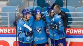 «Барыс» уступил «Адмиралу» по буллитам