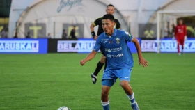 Мирас Кобеев отличился забитым голом в чемпионате Беларуси (ВИДЕО)