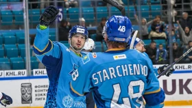 Сетдиков и Старченко признаны «звездами» матча с «Сибирью»