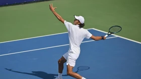 Омарханов Уимблдон жартылай финалына ұмтылуда. Омарханов/Плешивцев – Доиг/Тьяги матчының тікелей эфирі