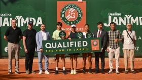 Три казахстанца прошли отбор на Roland Garros Junior в Японию
