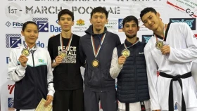 5 золотых медалей: сборная Казахстана по таеквондо успешно начала 2026 год