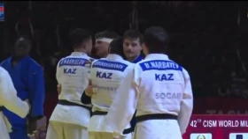 Дзюдодан ерлер құрамасы елге тарихи әлем чемпионатының медалін алып келді