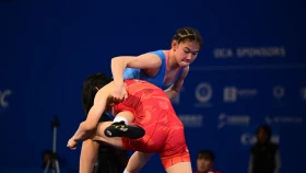 Қазақстандық балуан Сания Сұлтанғали жасөспірімдер Азиадасында күміс медаль алды