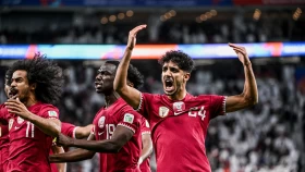 Сборная Катара в финале Кубка Азии (видео)